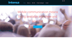 Desktop Screenshot of intensa.se